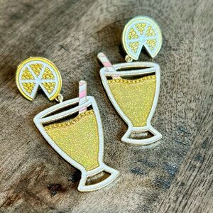 Lemonade earrings dangle
